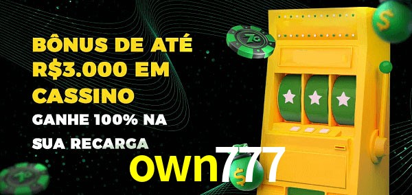 own777 melhor bônus de depósito